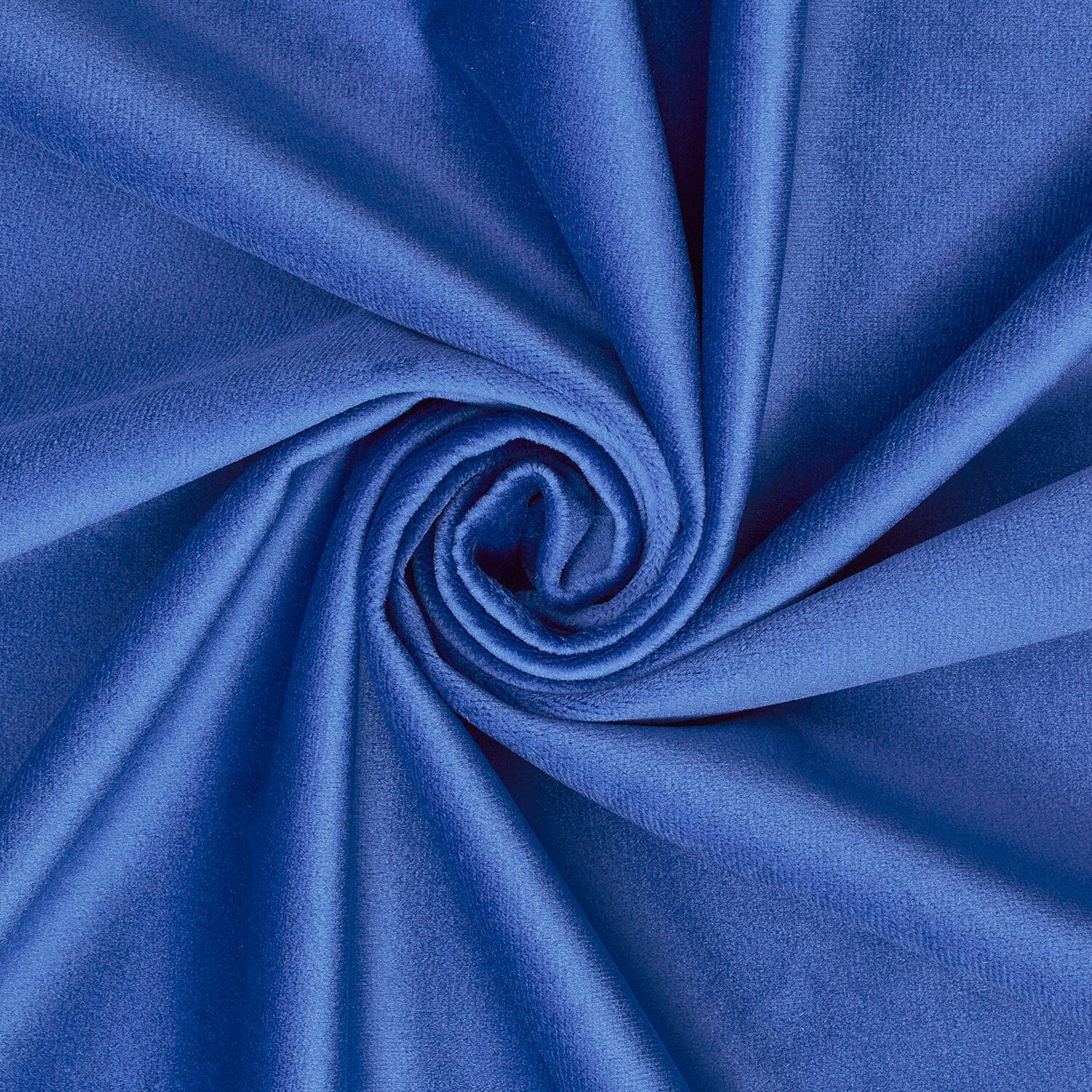 Panel Blue curtain fabric