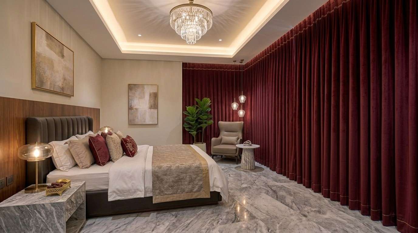 Hotel blackout curtains Dubai